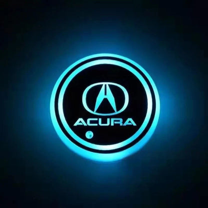 Car Coaster Set LED Lighting Motion-Activated USB-Rechargeable