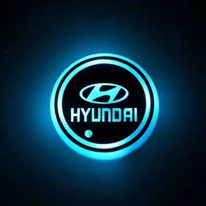 Car Coaster Set LED Lighting Motion-Activated USB-Rechargeable