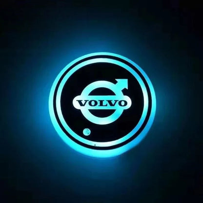 Car Coaster Set LED Lighting Motion-Activated USB-Rechargeable