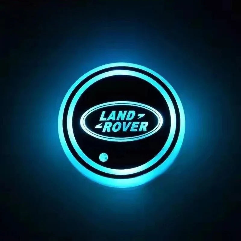 Car Coaster Set LED Lighting Motion-Activated USB-Rechargeable