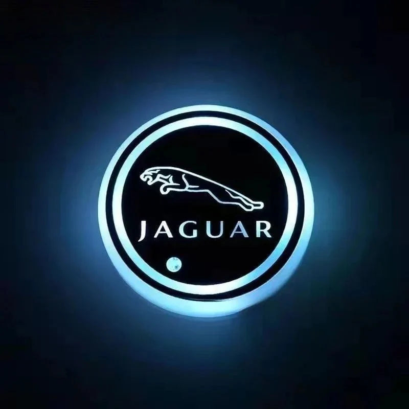 Car Coaster Set LED Lighting Motion-Activated USB-Rechargeable