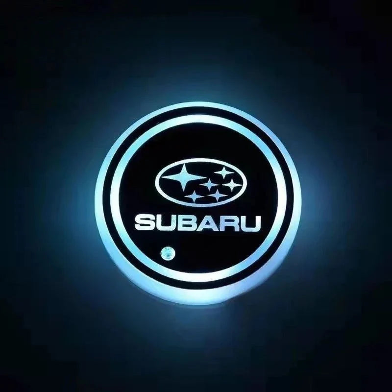 Car Coaster Set LED Lighting Motion-Activated USB-Rechargeable