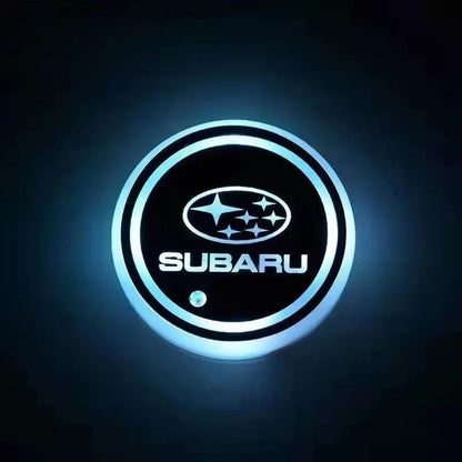 Car Coaster Set LED Lighting Motion-Activated USB-Rechargeable