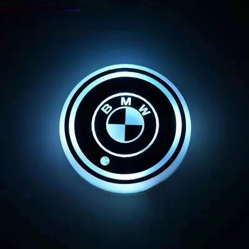 Car Coaster Set LED Lighting Motion-Activated USB-Rechargeable