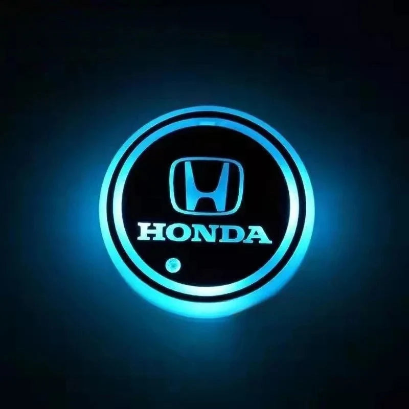 Car Coaster Set LED Lighting Motion-Activated USB-Rechargeable