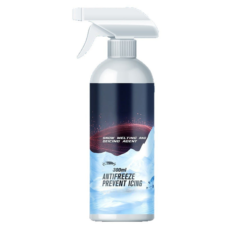 Car De-Icer Spray Instant Ice Removal Paint-Safe & Water-Based