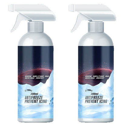 Car De-Icer Spray Instant Ice Removal Paint-Safe & Water-Based