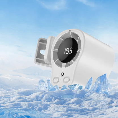 Car Fan Clamp Mount USB Rechargeable 3-Speed