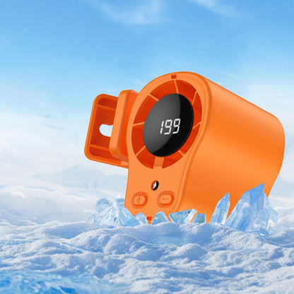 Car Fan Clamp Mount USB Rechargeable 3-Speed