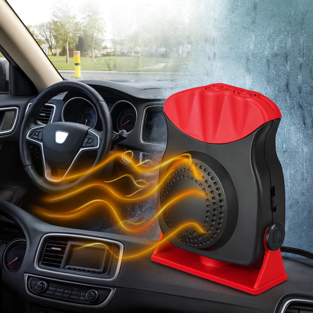 Car Heater 12V Heat & Fan Modes 180° Rotating Base