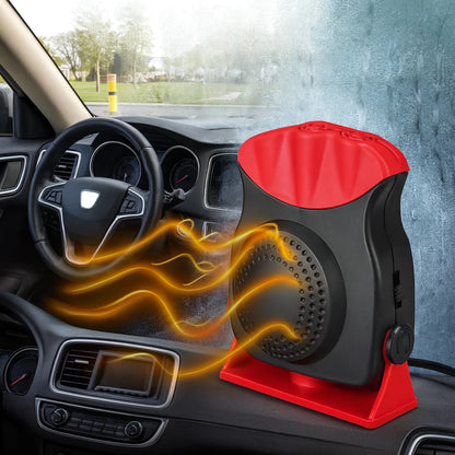 Car Heater 12V Heat & Fan Modes 180° Rotating Base