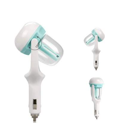 Car Humidifier Ultrasonic Aromatherapy Cigarette Lighter Plug