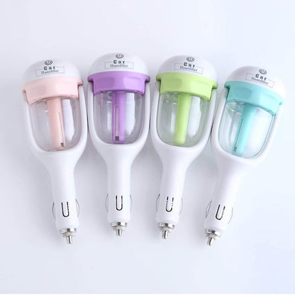 Car Humidifier Ultrasonic Aromatherapy Cigarette Lighter Plug