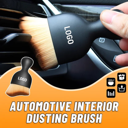 Car Interior Cleaning Brush Soft Bristles Non-Slip Handle