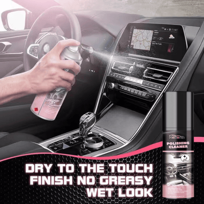 Car Interior Polish Dry Streak-Free Multi-Surface Spray