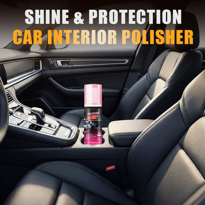 Car Interior Polish Leather & Plastic Antibacterial