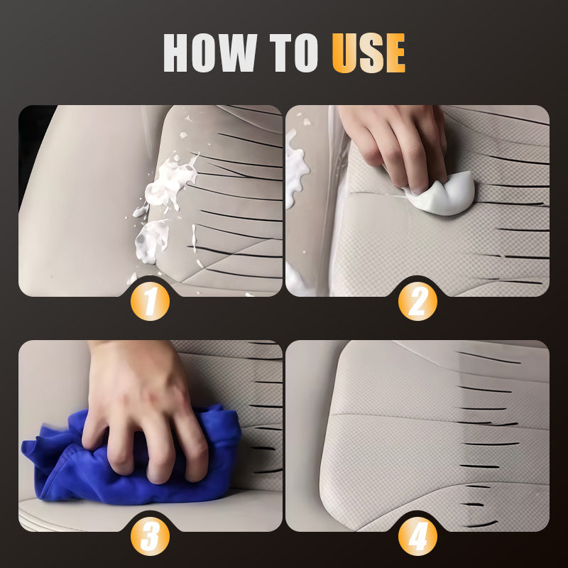 Car Interior Polish Leather & Plastic Antibacterial