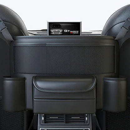 Car Organizer Multi-Compartment Cup & Phone Pockets