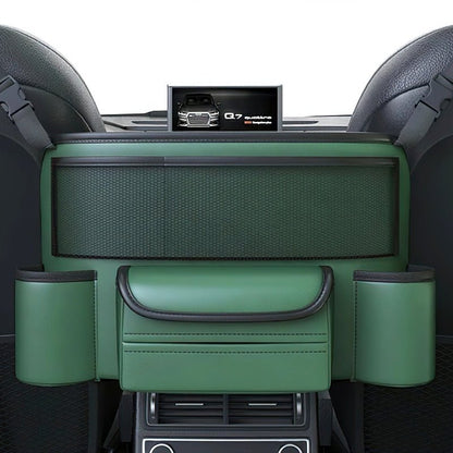 Car Organizer Multi-Compartment Cup & Phone Pockets