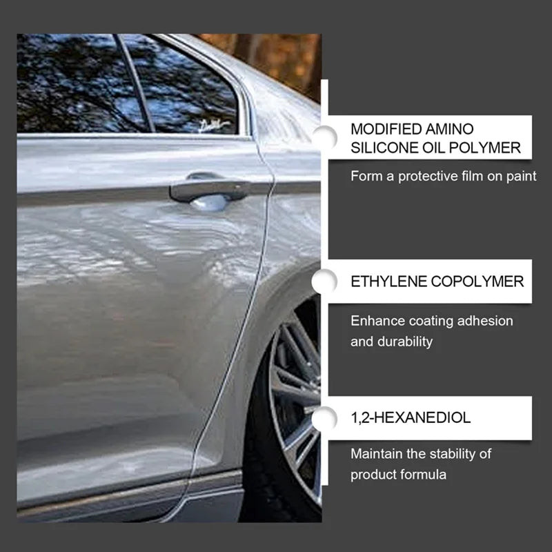 Car Paint Coating Graphene-Infused Hydrophobic & Scratch-Resistant