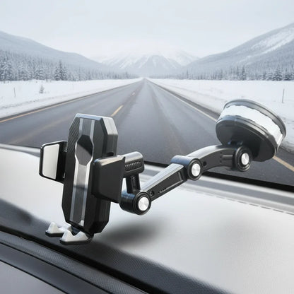 Car Phone Holder 360° Rotation Suction Mount Universal Fit