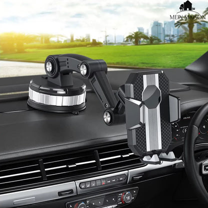 Car Phone Holder 360° Rotation Suction Mount Universal Fit