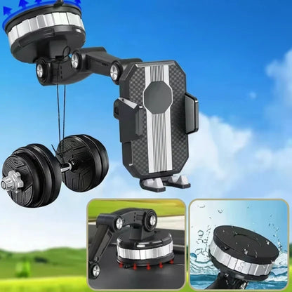 Car Phone Holder 360° Rotation Suction Mount Universal Fit