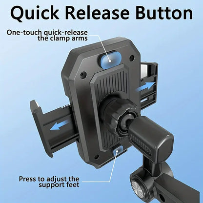 Car Phone Mount 360 Degree Rotating Suction Base