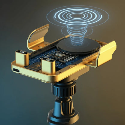 Car Phone Mount Automatic Rotation 15W Wireless Charging