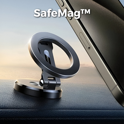 Car Phone Mount Magnetic Foldable 360 Degree Rotation