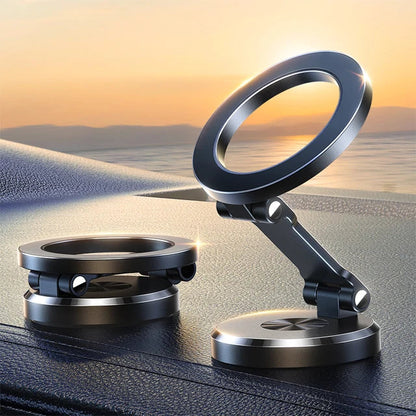 Car Phone Mount Magnetic Foldable 360 Degree Rotation