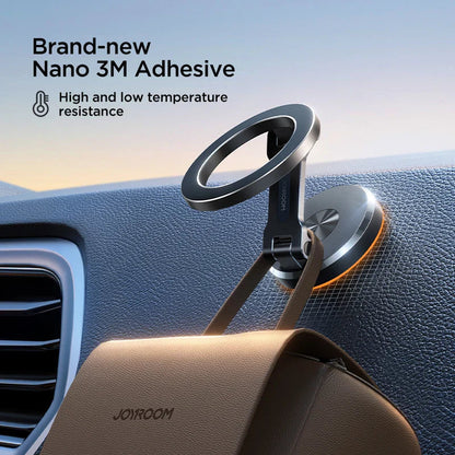 Car Phone Mount Magnetic Foldable 360 Degree Rotation