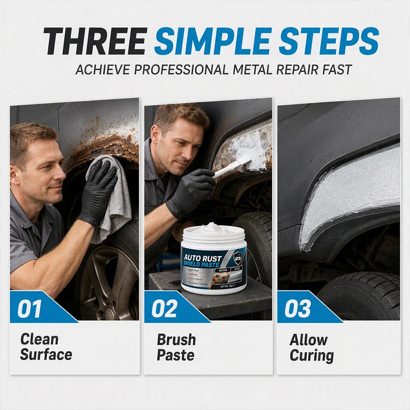 Car Rust Repair Paste Moisture Barrier Non-Drip