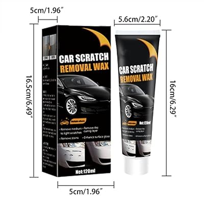 Car Scratch Remover Wax Micro-Polishing Formula & Sponge