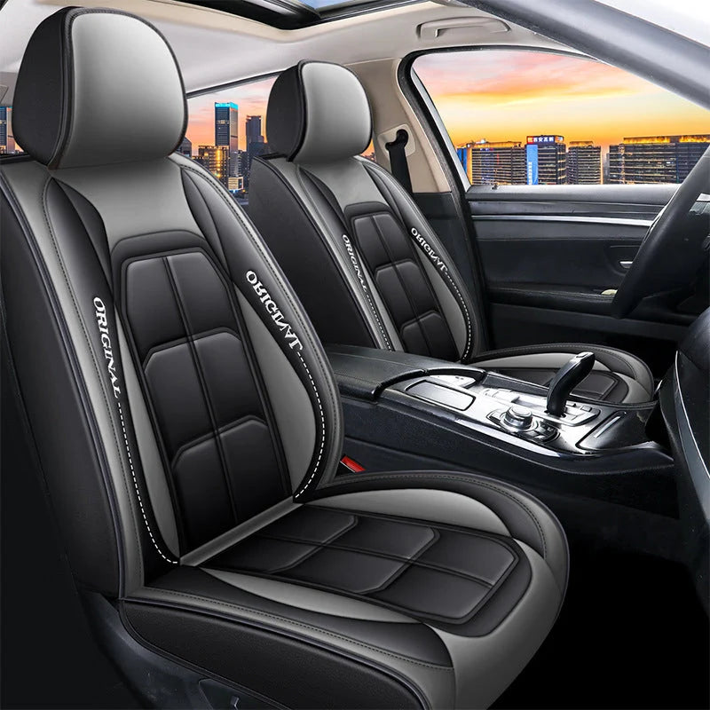 Car Seat Covers PU Leather Universal Fit