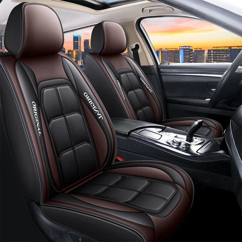 Car Seat Covers PU Leather Universal Fit