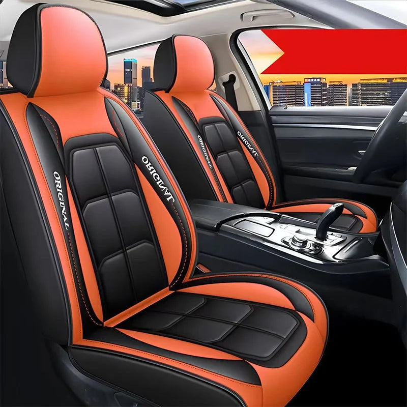Car Seat Covers PU Leather Universal Fit
