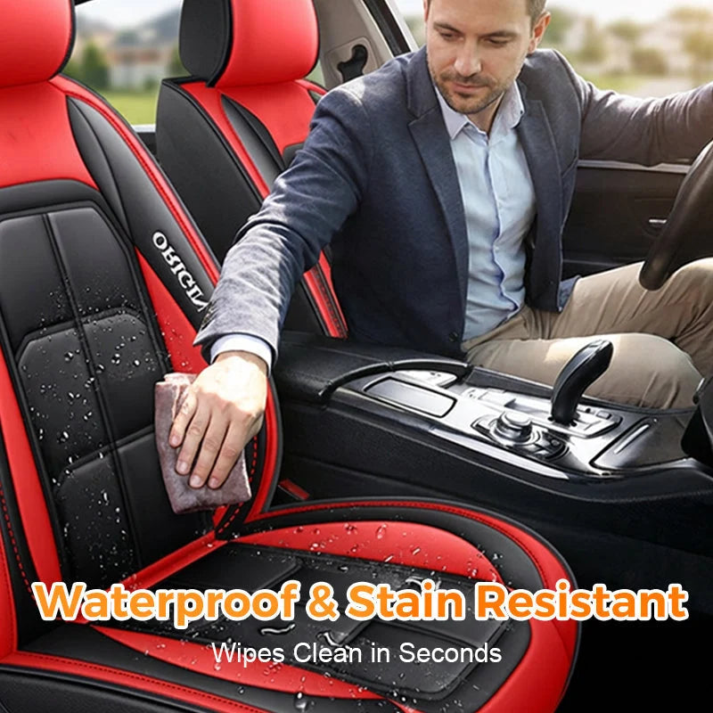 Car Seat Covers PU Leather Universal Fit