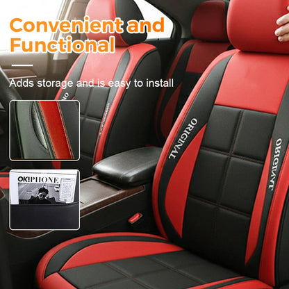 Car Seat Covers PU Leather Universal Fit