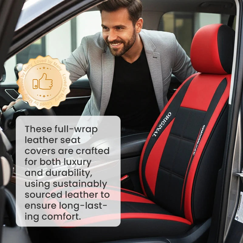 Car Seat Covers PU Leather Universal Fit