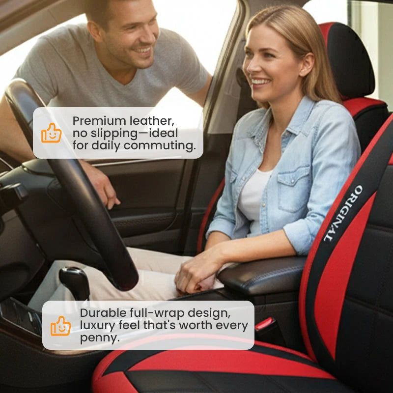 Car Seat Covers PU Leather Universal Fit