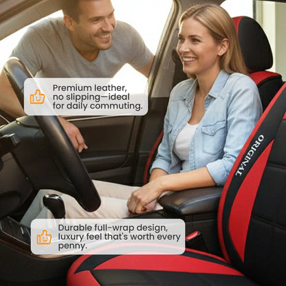 Car Seat Covers PU Leather Universal Fit