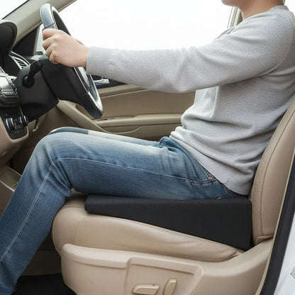 Car Seat Cushion Memory Foam Posture Support Subtle Lift