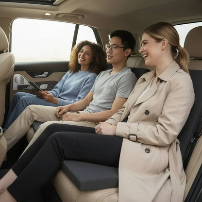 Car Seat Cushion Memory Foam Posture Support Subtle Lift