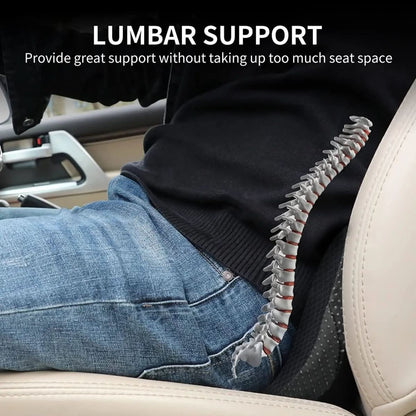 Car Seat Cushion Memory Foam Removable Washable Cover Posture Support