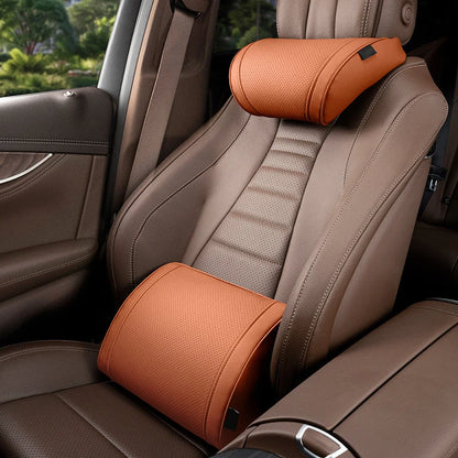 Car Seat Cushion Set Memory Foam Ergonomic Support