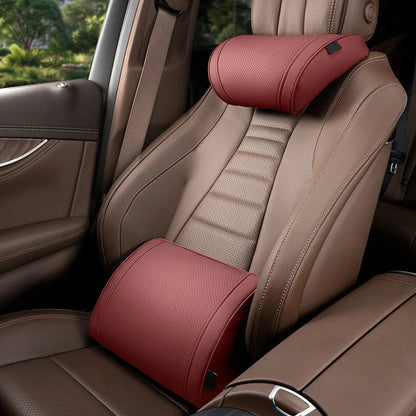 Car Seat Cushion Set Memory Foam Ergonomic Support