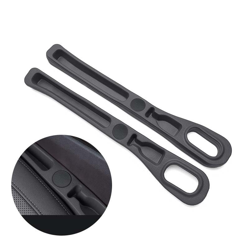 Car Seat Gap Filler PU Leather Storage Pockets