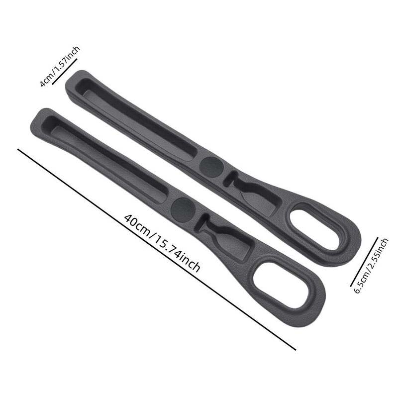 Car Seat Gap Filler PU Leather Storage Pockets