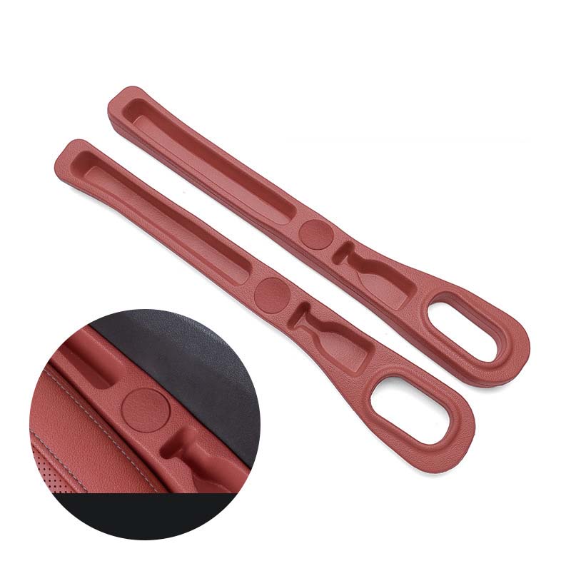 Car Seat Gap Filler PU Leather Storage Pockets